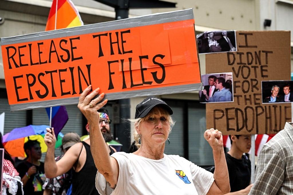 Autor de Jeffrey Epstein Potter nos Estados Unidos -