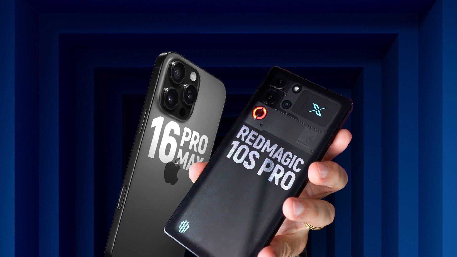 Redmagic 10s Pro vs. iPhone 16 Pro Max: Gamer Resources or Camera?|Comparative -