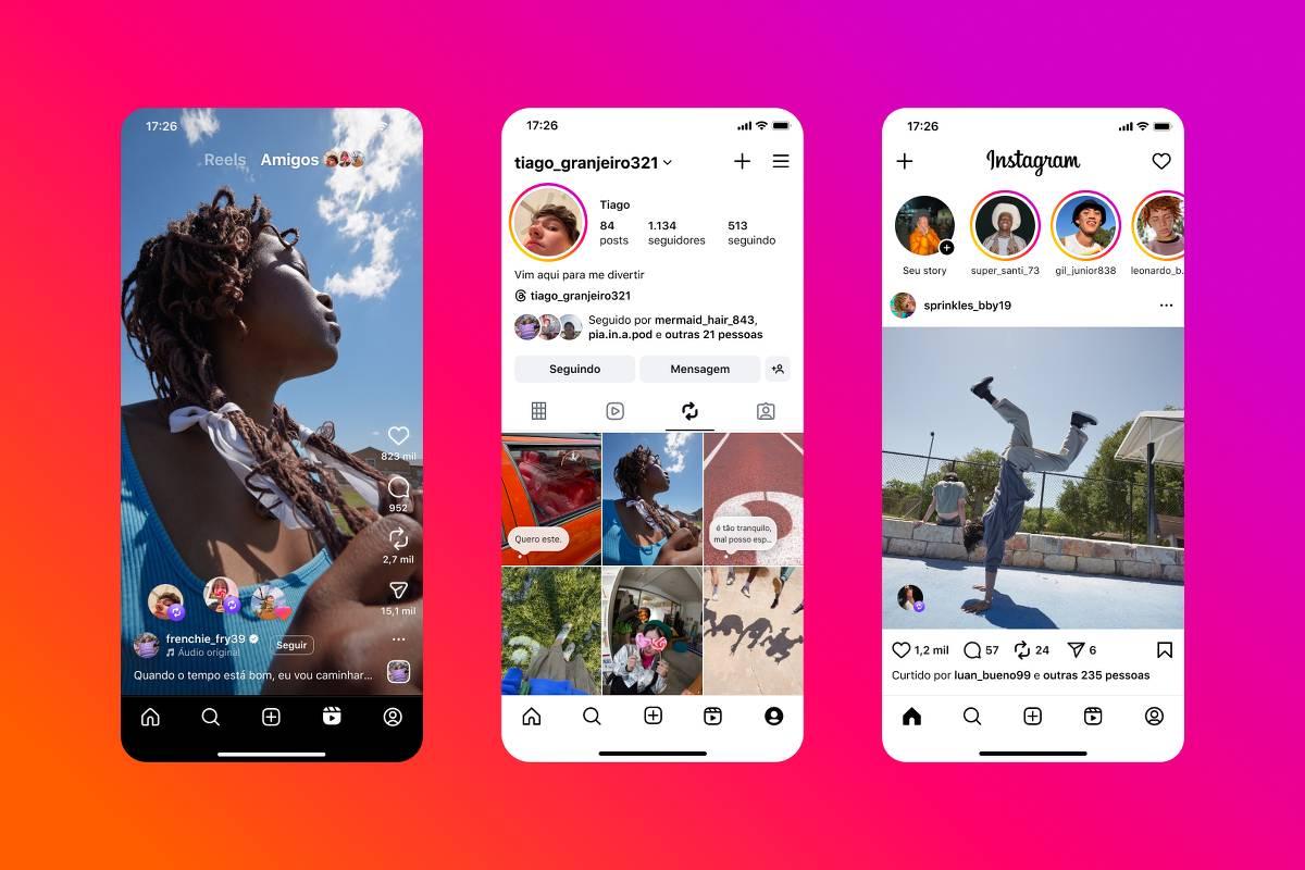 Instagram.Nova atualização permite que você publique publicação - 08/06/2025 - #...
