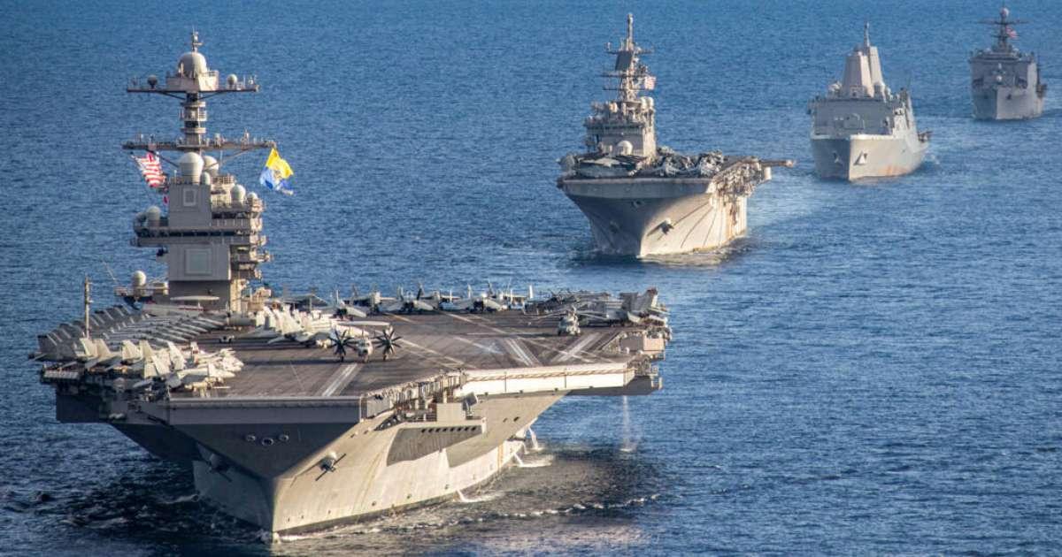 Trump fuzileiros navais enviaram Daranda para combater o comércio de drogas